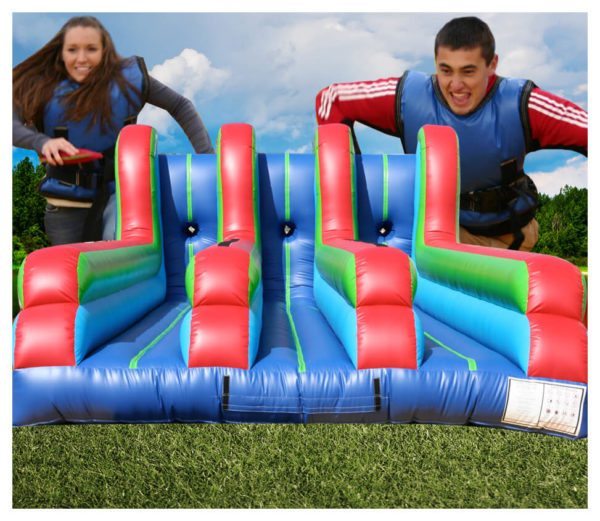 3 Lane Bungee Run Competitive Party Rental
