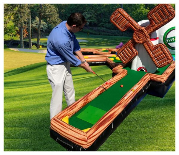 9 Hole Inflatable Golf Rental