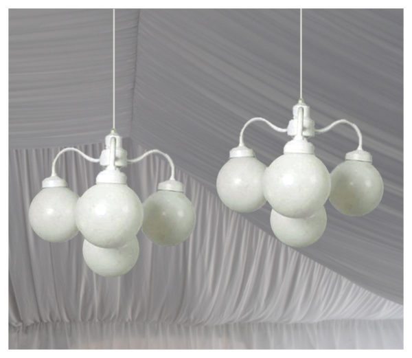 Globe Chandelier Party Services