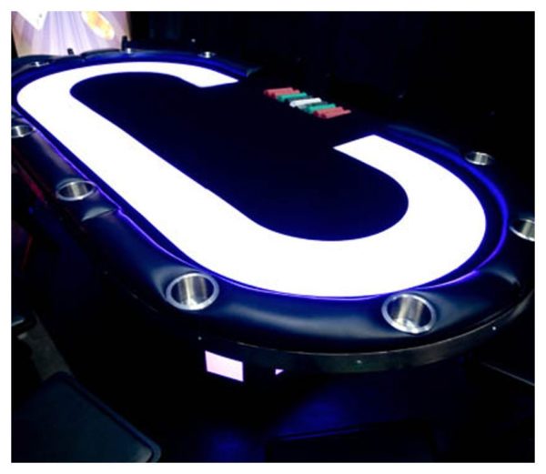LED Texas Holdem Casino Table Services