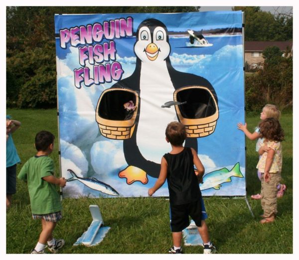 Penguin Fish Fling Carninval Game