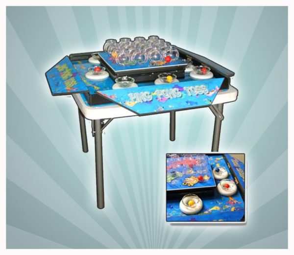 Ping Pong Toss Carnival Game