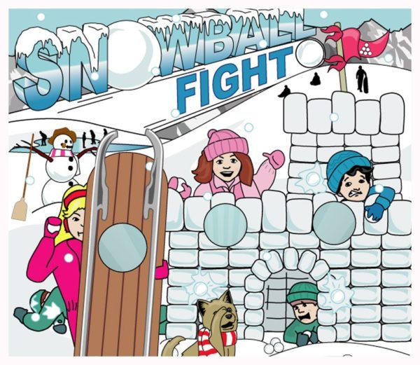 Snowball Fight Carnival Game