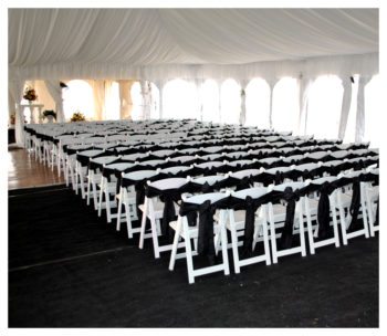 Wedding Folding White Chair Services