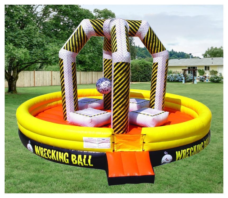Wrecking Ball Inflatable Rental - Fantasy World Entertainment